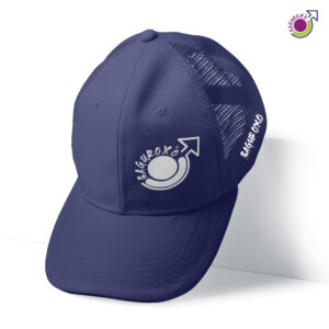 BONÉ AMERICANO AZUL ESCURO COM TELA
