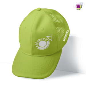 BONÉ AMERICANO VERDE COM TELA