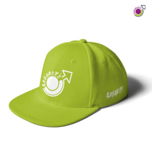 BONÉ AMERICANO VERDE SEM TELA