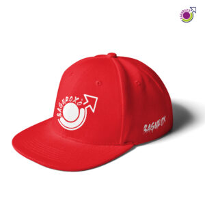 BONÉ AMERICANO VERMELHO SEM TELA